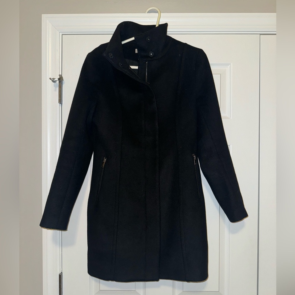 Black dress coat